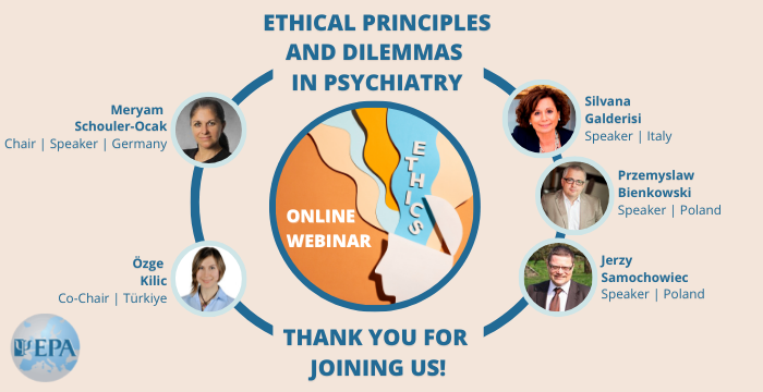 Webinar on ethical issues - Thank you for joining